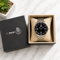 Official Licensed Portuguese Football | FCP-0009 FC Porto Soccer Watch Stainless Steel Bracelet Watch