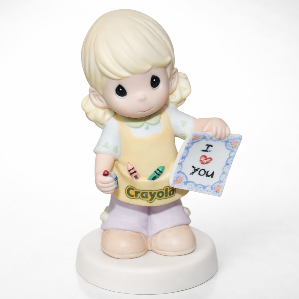 Precious Moments | My Art Says, I Love You Porcelain Figurine