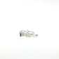 14K Gold | White Gold Bridal Set with 1.8cttw Round Diamonds & .30cttw Sapphires