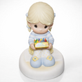 Precious Moments |  I Love You Crayola Girl Porcelain Figurine