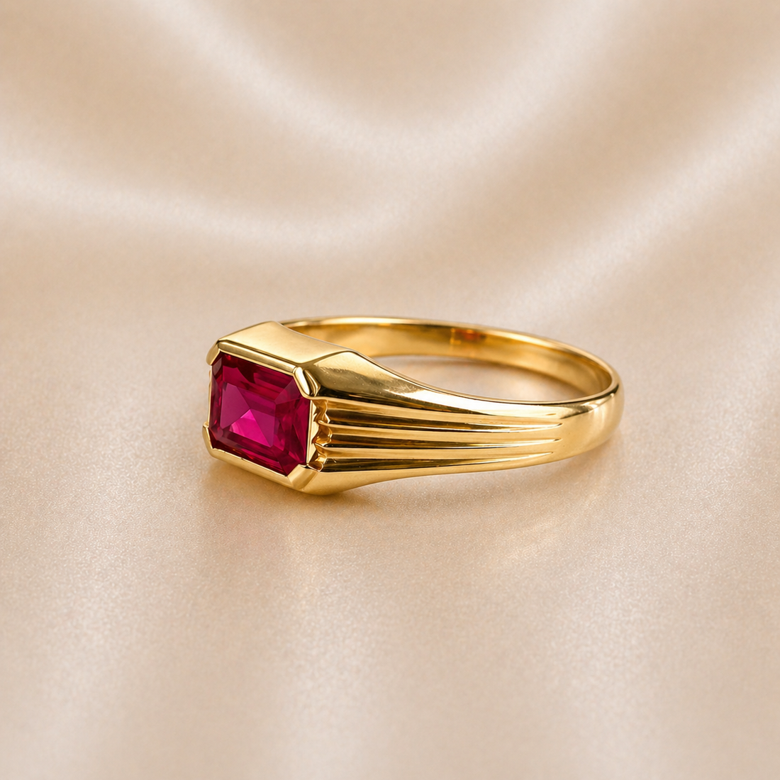 Red_Stone_signet_19.2k_portuguese_gold_unisex side view