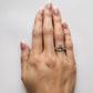ShanOre | Sterling Silver Green CZ Claddagh Ring