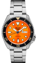 Seiko | SRPD59 Seiko 5 Sports Orange Dial Stainless Steel Automatic Watch
