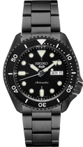 Seiko | SRPD65 Seiko 5 Sports SS Blk Ct Automatic Black Dial