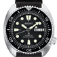 Seiko | SRPE93 Prospex Men's Automatic Silicone Black 4R36 Automatic Diver 200m Turtle Watch