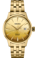 Seiko | SRPK46 Men's Presage Gold Cocktail Time Watch