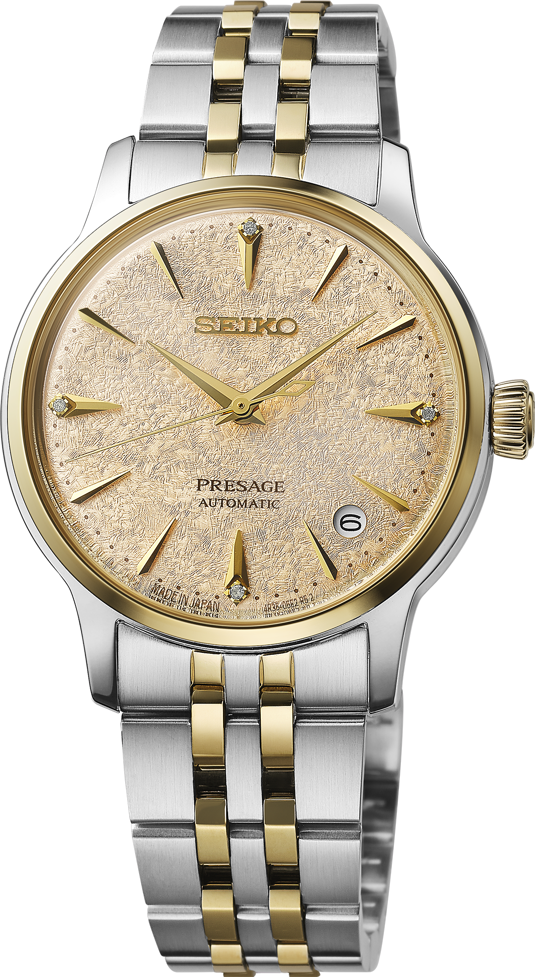 Seiko | SRPL64 Presage Cocktail Time Mid-Size TT Automatic Champagne Dial