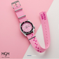 SRPM07 Seiko 5 Sport SS Automatic Pink Dial Pink Panther LIMITED EDITION MGM Automatic interchangeable nylon strap