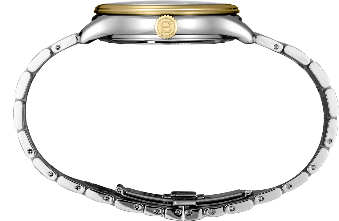 Seiko | SSA464 Presage Open Heart Japanese Garden TT Automatic Ivory Dial