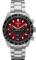 Seiko | SSC927 Prospex Men's Solar Stainless Steel Red Seiko Watch