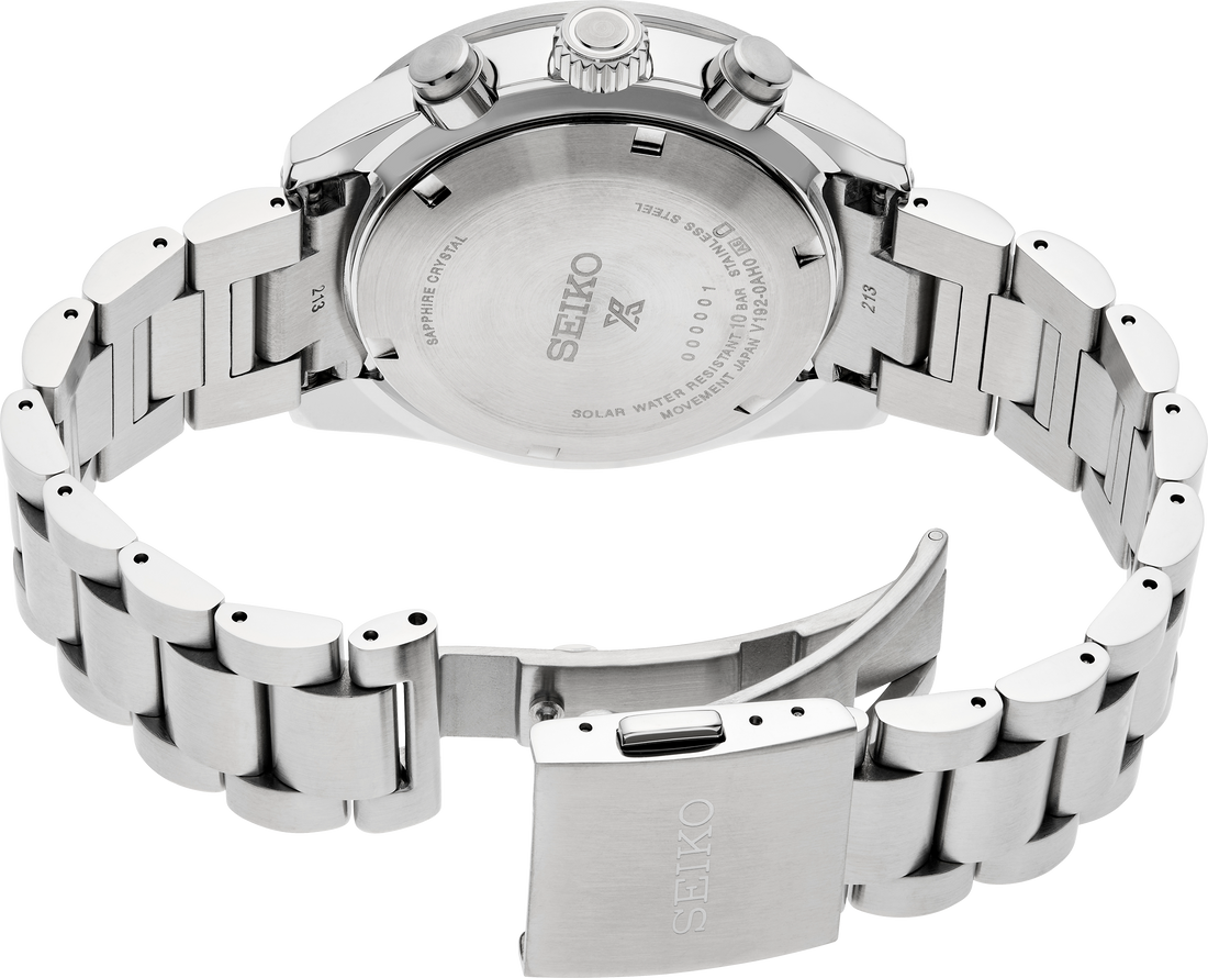 Seiko | SSC939 Prospex Speedtimer SS Solar Chronograph Gray Dial