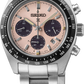 Seiko | SSC963 Prospex Speedtimer SS Solar Chronograph Pink Dial Watch