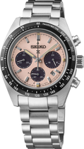Seiko | SSC963 Prospex Speedtimer SS Solar Chronograph Pink Dial Watch