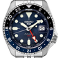 Seiko 5 Sport Automatic GMT Watch Blue Dial SSK003