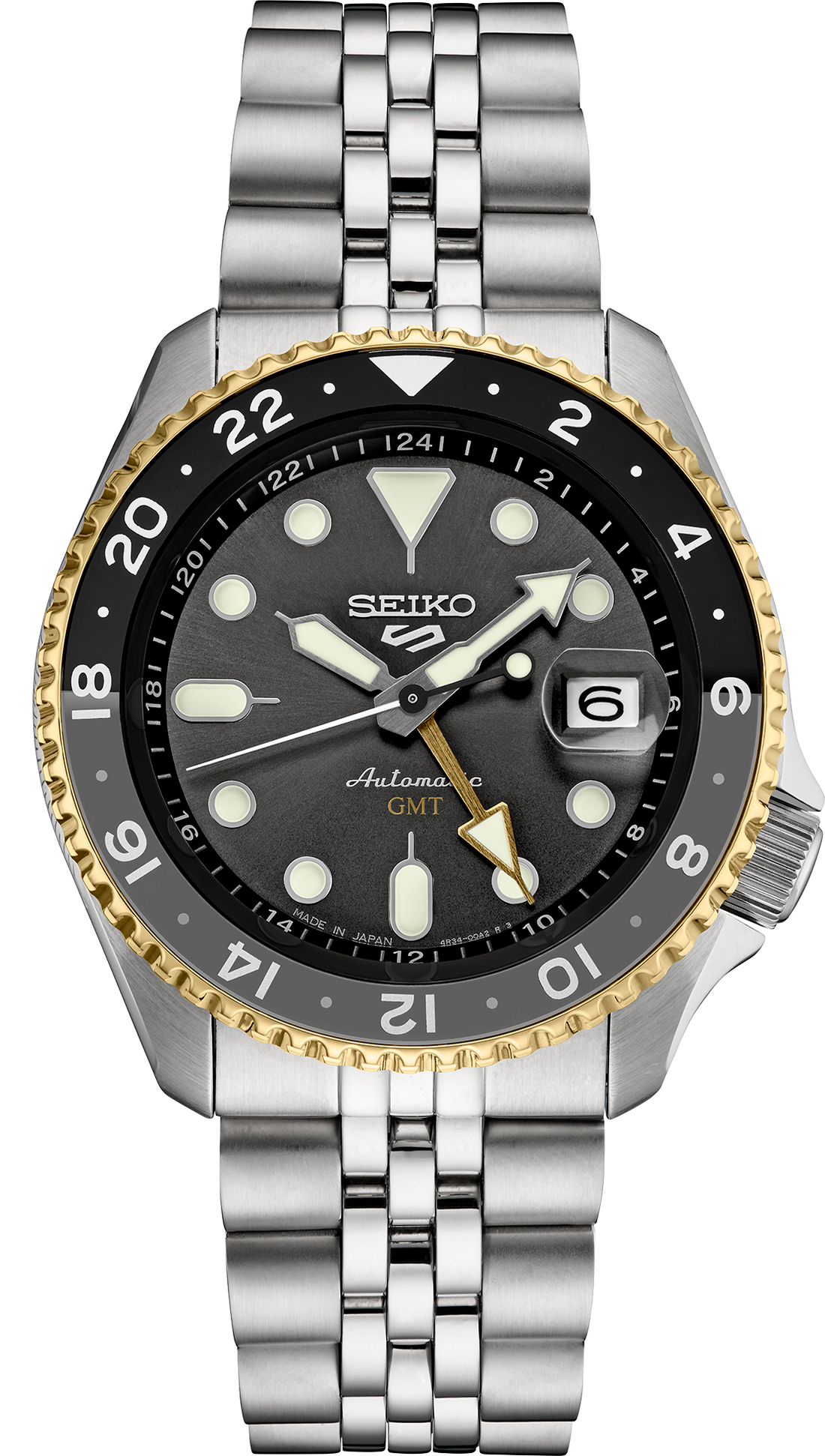 Seiko | SSK021 Seiko 5 Sports Automatic Charcoal Dial Watch for Men
