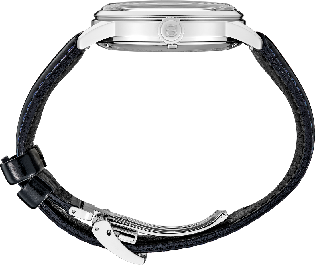 Seiko | SSK049 Presage SS Automatic GMT Silver Dial Watch