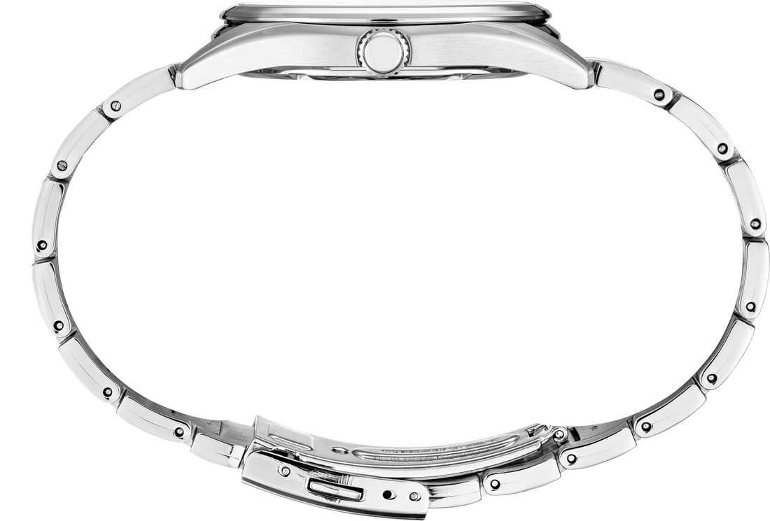 Seiko | Essentials Stainless Steel Quartz Silver Dial Watch SUR307