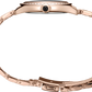 Seiko | Seiko SUR396 Rose Gold Tone Crystal Bezel Quartz Watch