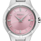 Seiko Essentials SS Quartz Pink Dial SUR413
