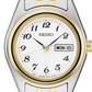 Seiko | Essentials SS TT Quartz White Dial SUR438