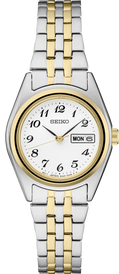 Seiko | Essentials SS TT Quartz White Dial SUR438