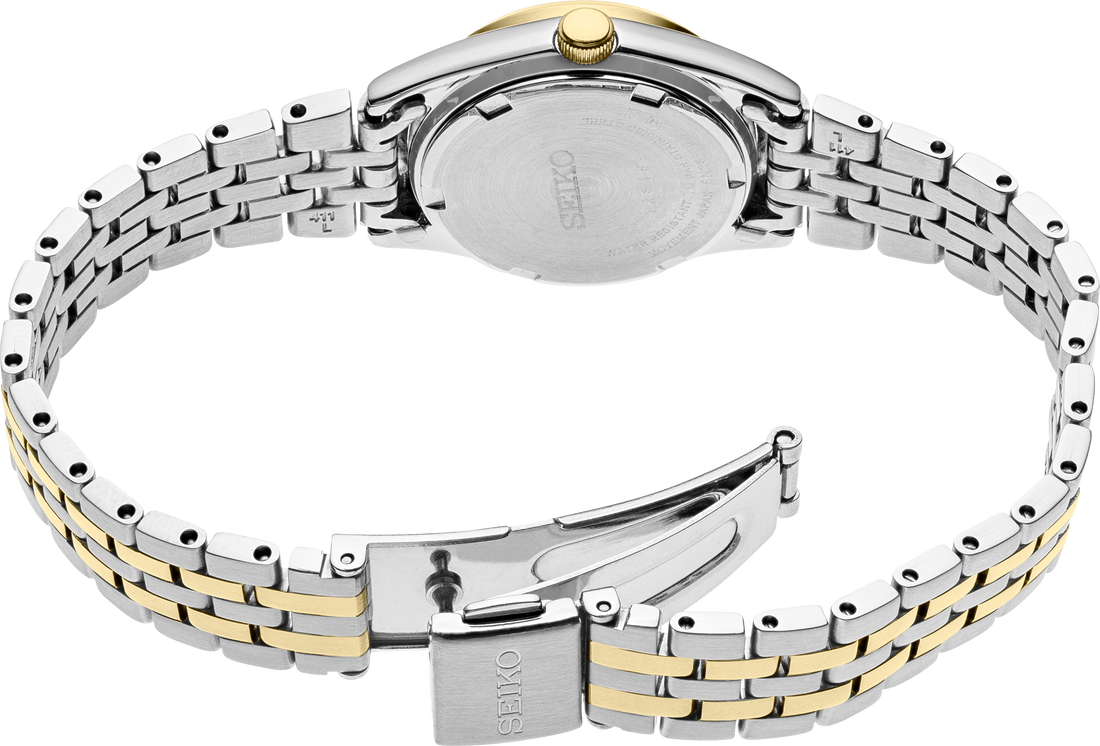 Seiko | Essentials SS TT Quartz White Dial SUR438