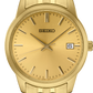 Seiko | SUR442 Essentials SS GP Quartz Champagne Dial