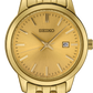 Seiko Essentials SUR444 SS GP Quartz Champagne Dial Watch