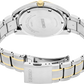 Seiko | SUR460 Eseentials Analog White Dial with Arabic Numerals, Date Calendar, LumiBrite Hands, Two-Tone Stainless Steel Case & Bracelet, 100m Water Resistant