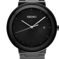 Seiko | SUR487 Essentials SS BIF Quartz Black Dial