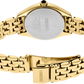 Seiko Essentials SS GP Quartz White Dial Watch SUR538