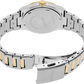 Seiko | SUR578 Essentials 34 mm Two Tone Steel White Quartz Watch