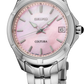 Seiko Coutura SS Quartz Pink MOP Dial Watch SUR585