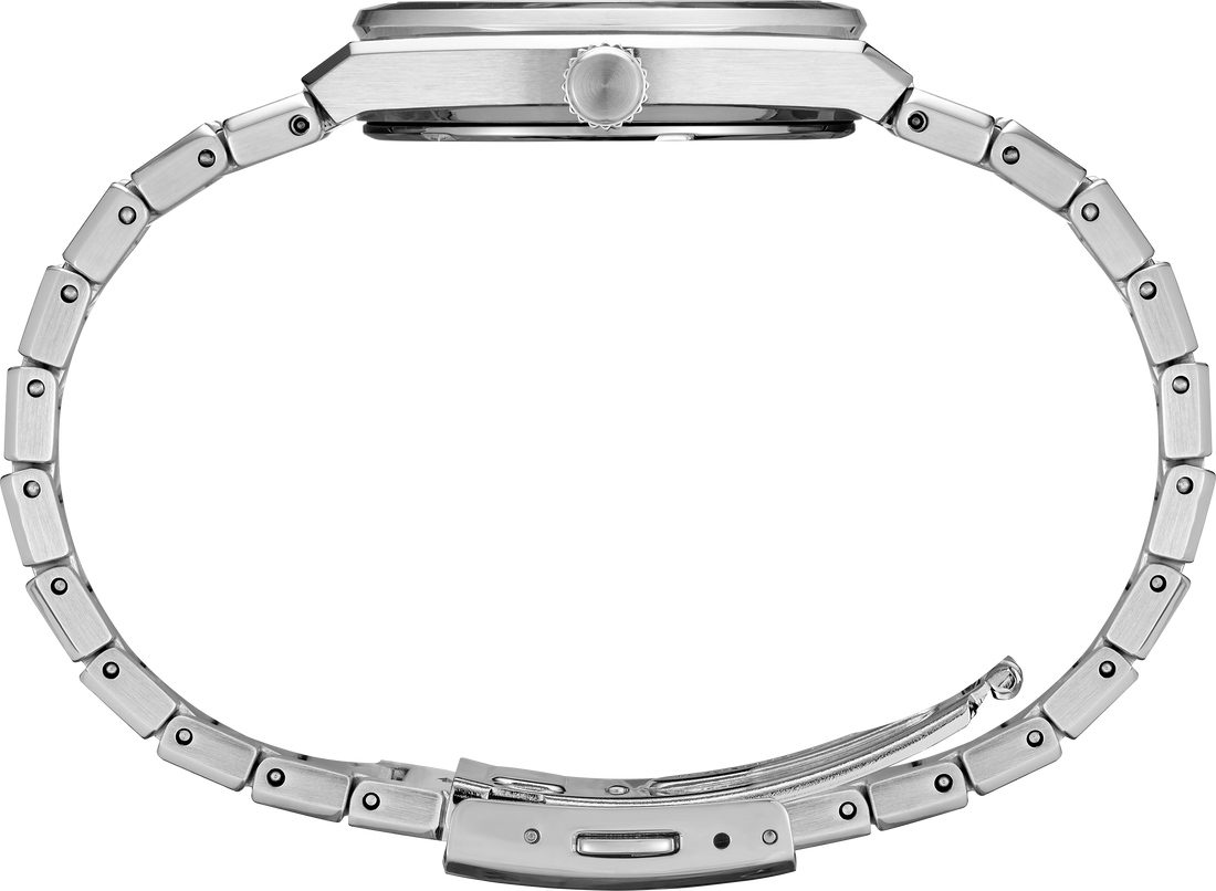 Seiko | SUR603 Diamonds SS Quartz Blue Mother of Pearl Dial