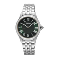 Seiko | SUR611 Ladies Two Tone Satin-Finish Essentials Roman Numeral Green Dial