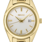 Seiko | SUR632 Essentials Ladies Quartz SS Silver Face Watch