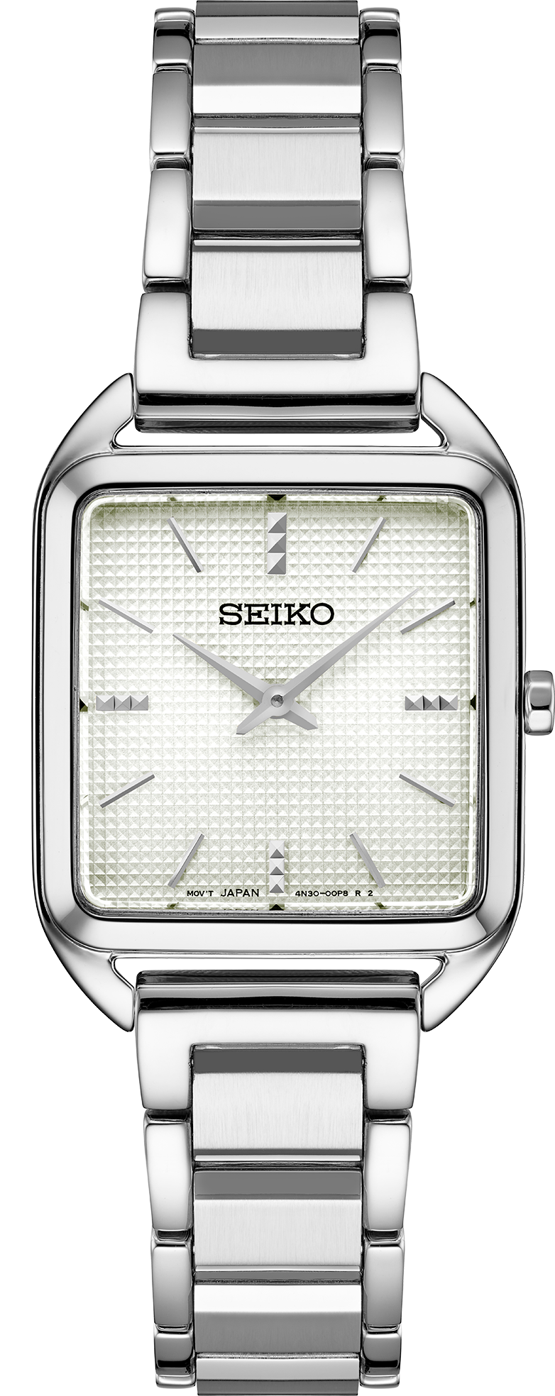 Seiko | SWR073 Essentials Stainless Steel Quartz Silver Dial Watch
