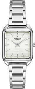 Seiko | SWR073 Essentials Stainless Steel Quartz Silver Dial Watch