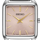 Seiko | SWR077 Essentials Quartz Pink Dial Watch