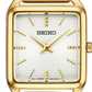 Seiko | Essentials SWR078 Ladies Square Gold Finish Watch