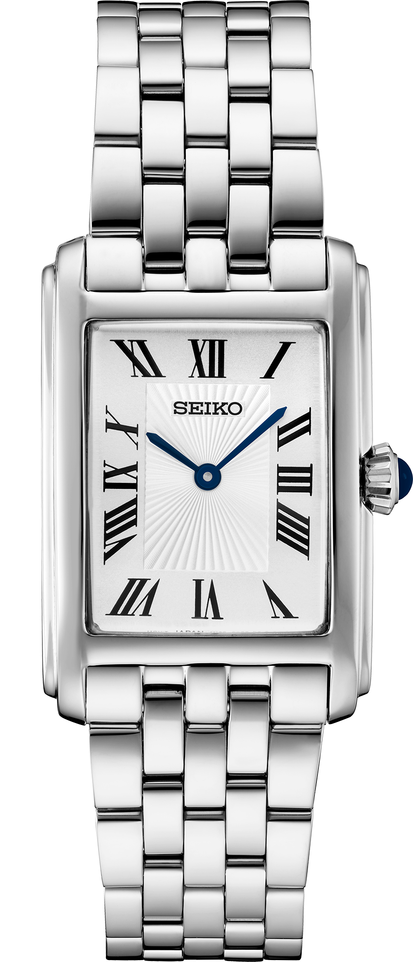 Seiko | SWR083 Essentials Stainless Steel Roman Numeral Dial Watch