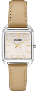 Seiko | SWR089 Quartz Leather Band Watch