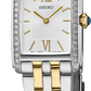 Seiko Essentials Crystals TT Quartz Silver Dial SWR093
