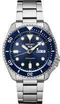 Seiko | 5 Sports Men's	Automatic Stainless Steel Blue Dial Watch SRPD51