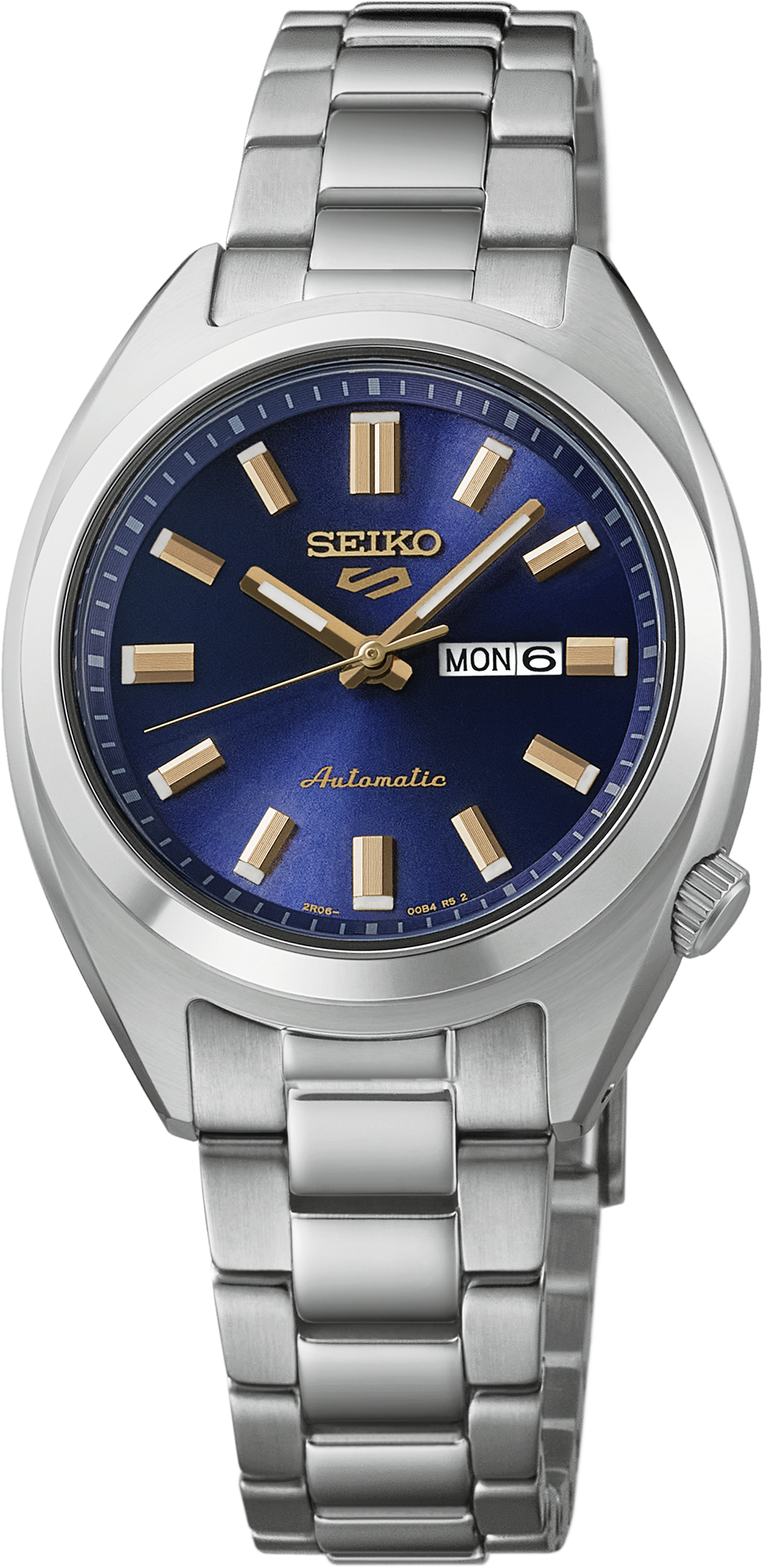 Seiko | 5 Sports Stainless Steel Automatic Blue Dial Ladies Watch SRE021