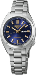 Seiko | 5 Sports Stainless Steel Automatic Blue Dial Ladies Watch SRE021