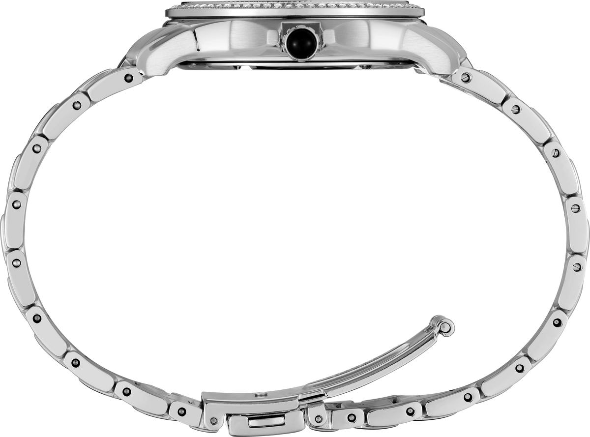 Seiko | Coutura Diamonds SS Quartz Blue MOP Dial back side