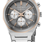 Seiko | Essentials Rose Gold TT Quartz Chronograph Gray Dial Men's Watch HGK002