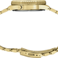 Seiko | Essentials Rotocall Digital Gold Dial Retro Men's Watch HFL003