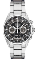 Seiko Essentials SSB397 Essentials Men's Quartz Chronograph Stainless Steel Black